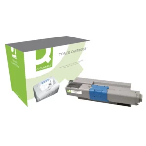 Q-Connect OKI Reman Yellow Toner Cartridge High Yield 44469722