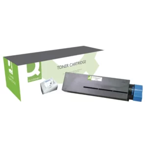 Q-Connect Oki 44973536 Black Toner Cartridge 44973536-COMP