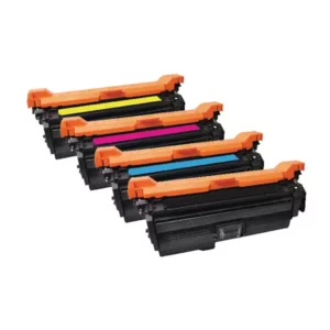 Q-Connect HP CP3525 LaserJet Toner Cartridge CMYK (4 Pack) CE250X/51A/52A/53A-COMP