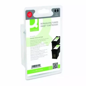 Q-Connect HP 56 Reman Black Inkjet Cartridge (2 Pack) C9502AE