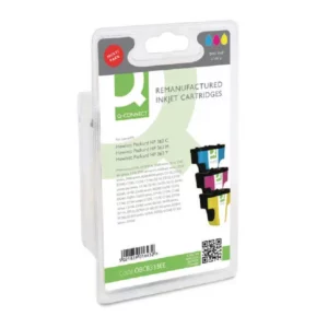 Q-Connect HP 343 Reman Colour Inkjet Cartridge (2 Pack) CB332EE