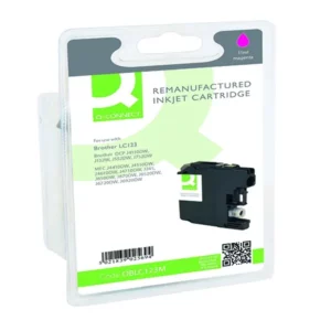 Q-Connect Brother Reman Cyan Inkjet Cartridge LC123C